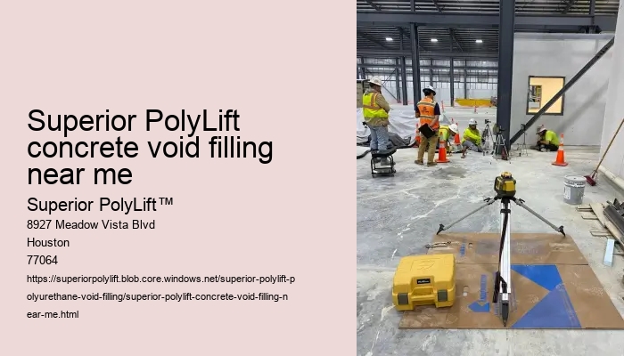Superior PolyLift concrete void filling near me
